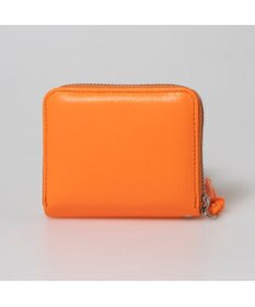 UNBILLION ペルケ perche / 蛍光レザーストラップ付き・ジャバラカードウォレット