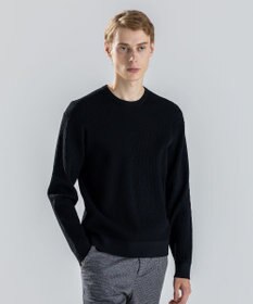 JOSEPH HOMME 【新柄】 ヴィスコースリンクス　クルーネックニット