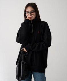 WEGO 【WEB限定/25年秋冬新作/ユニセックス着用ITEM】別注USPOLOハーフZIPPO