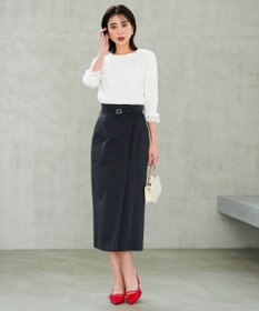 ANY SIS 【好印象ブライトニット】レースポイント プルオーバー