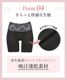 Wing 補整ショーツ おなか・ヒップ・太ももをととのえる ほどよいサポート力 吸汗速乾性(身生地部) 【ナチュラルアップパンツ】 はきこみ丈ふかめ KJ4231 ウイング／ワコール