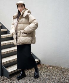 WEGO カラーナイロンパテッドブルゾン