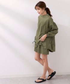 OP／FILA 【Ocean Pacific】らくティブ｜イージーハーフパンツ