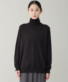 UNFILO MENS 【男女兼用】ソフトサーモ アンチピリングニット タートルネック