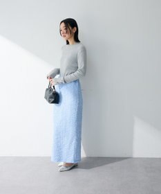 Green Parks 袖口金釦リブニットプルオーバー