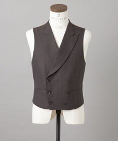 GOTAIRIKU 【ZEGNA/ゼニア】ISLANDFLEECE/アイランドフリース 3ピーススーツ（ブラウン×格子）