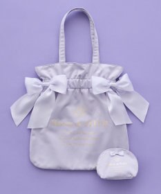 Maison de FLEUR 《セット商品》ダブルリボンギャザートート・ポーチ