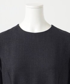 23区 【R(アール)】ウールダブルクロス ランダムヘムワンピース