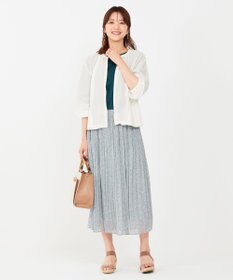 ANY SIS 【接触冷感・UVカット】サカリバ袖ねじり プルオーバー