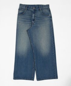 WEGO 【SMLサイズ展開】エクストラバギーデニムパンツ