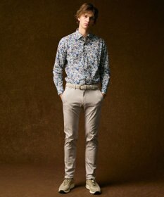 JOSEPH ABBOUD 【キングサイズ・英国リバティ社・纏うアート・柄で魅せる】リバティプリント シャツ　25AW