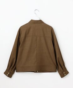 自由区 L 【17号サイズまで展開・SHIHOさん着用】デニムライクツイル ジャケット