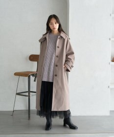 earth music&ecology イレギュラーヘム段々チュールスカート