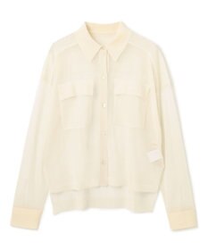 GRACE CONTINENTAL ニットシアーシャツ