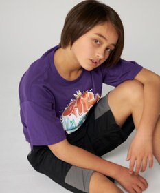 OP／FILA 【SEVEN2】異素材切替ナイロンパンツ