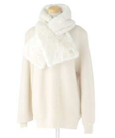 MOONBAT 【FUDGE11月号掲載】PAUL & JOE ACCESSOIRES フェイクファービッグマフラー