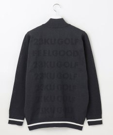 23区GOLF 【MEN】【ウォッシャブル】フルジップニットブルゾン