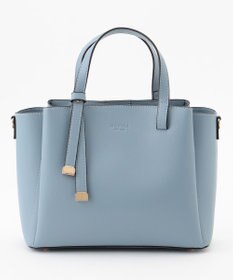 LA BAGAGERIE 【MONICA】ボウタイリボンハンドバッグ