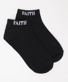 WEGO FAITHロゴショートソックス