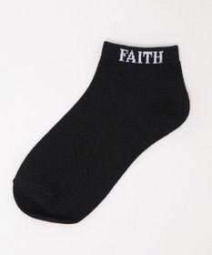 WEGO FAITHロゴショートソックス