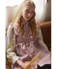 TOCCA 【洗える】DOLLY GILET ニットジレ