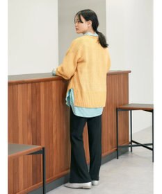 AMERICAN HOLIC サイドスリット袖ボリュームニットプルオーバー