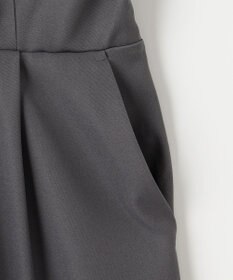 Feroux フリルデザイン サロペット パンツ