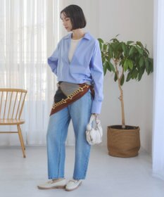WEGO 【ANGIE VINTAGE】スキッパーシャツ
