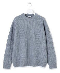 J.PRESS YORK STREET 【UNISEX】アランケーブル クルーニット