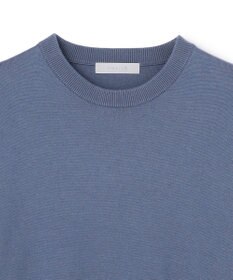 UNFILO MENS 【洗える/抗菌防臭】スムースシルキーニット クルー