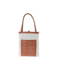 genten タペストリーカットワーク トートバッグ