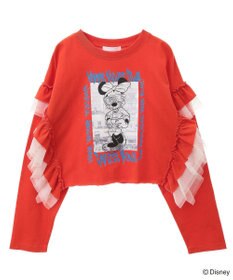 Green Parks ミッキー＆フレンズ／袖フリルショート丈ＴＥＥⅡ