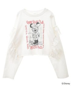 Green Parks ミッキー＆フレンズ／袖フリルショート丈ＴＥＥⅡ
