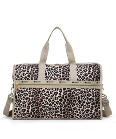 LeSportsac DELUXE LG WEEKENDER/ラテレオパード