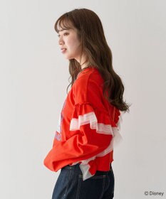 Green Parks ミッキー＆フレンズ／袖フリルショート丈ＴＥＥⅡ