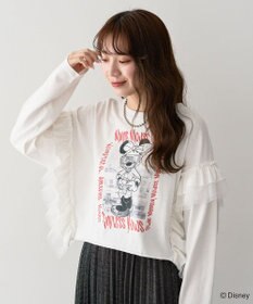 Green Parks ミッキー＆フレンズ／袖フリルショート丈ＴＥＥⅡ