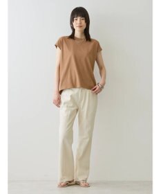 AMERICAN HOLIC 接触冷感フレンチスリーブカットプルオーバー