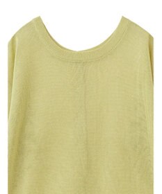 Green Parks ２ｗａｙ　７分袖ブライトシアーニットプルオーバー