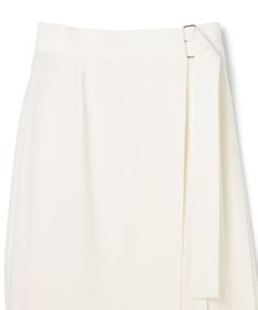 BEIGE， 【セットアップ対応・洗える・BAILA 11月号掲載】ZEPHYR / ウールライクアシンメトリープリーツスカート