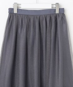 Feroux 【洗える】ラメチュール スカート