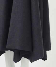 23区 【R(アール)】ウールダブルクロス ランダムヘムワンピース