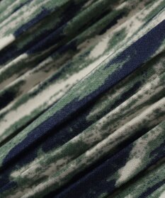 Green Parks 柄プリーツスカート