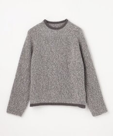 ANY L 【5色展開】バイカラーMIXニット