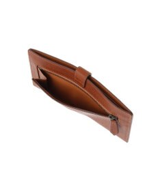 genten ダイヤカットワーク　マチなし長財布