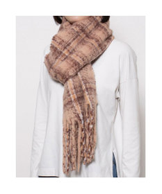 UNBILLION カシュネ cache nez / ブークレオンブレーチェックストール