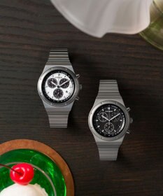 CITIZEN 【2023年度グッドデザイン賞受賞モデル】RECORD LABEL レコードレーベル エコ・ドライブ 1984 chronograph