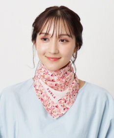 MOONBAT フルラ (FURLA) コットンプチスカーフ 50cm×50cm