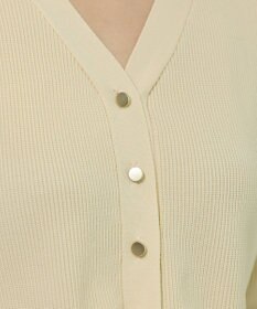 Green Parks 金釦ペプラムニットカーディガン