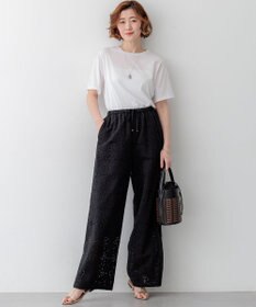 23区 S 【先行予約/見上愛さん着用】シアーコンフォート クルーネック Tシャツ