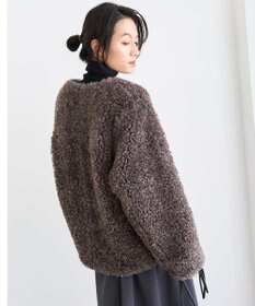 UNFILO エコファー ノーカラージャケット